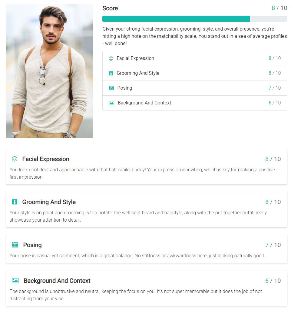 dating photo analyzer